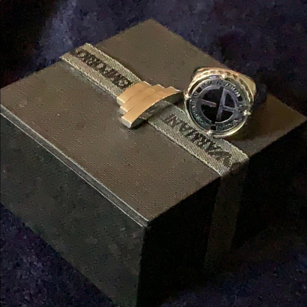Emporio Armani men’s size 6 ring stainless steel - Picture 2 of 4